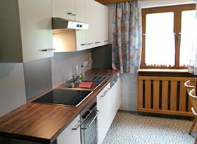 K�che im Erdgeschoss